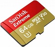 micro SDXC SanDisk Extreme 64GB U3